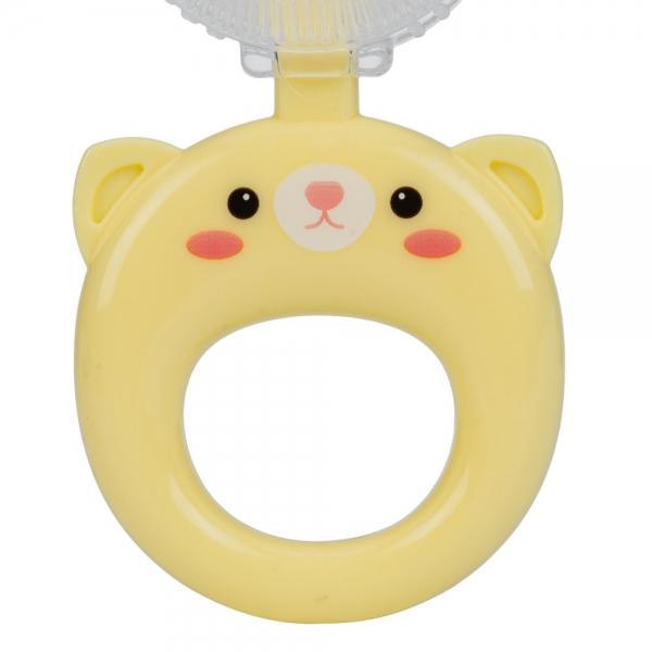 Bàn chải chữ U silicone Animo (Vàng, GH-TRMKU01)