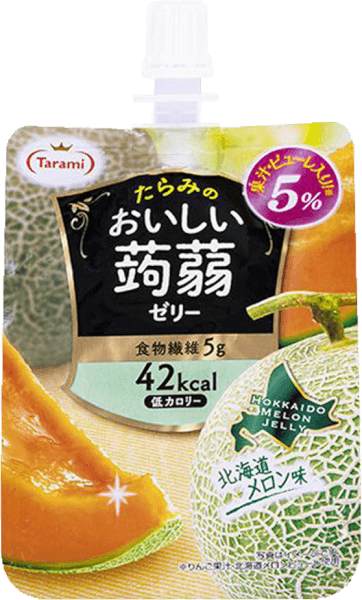 Thạch túi Tarami vị dưa lưới