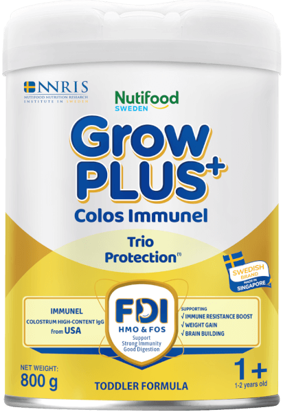 Sản phẩm dinh dưỡng công thức GrowPLUS+ Colos Immunel 1+, 800g (1-2 tuổi)