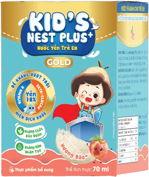 LO NUOC YEN KIDNESTPLUS 70ML 3X20 Y18% Protect Gold + Combo3