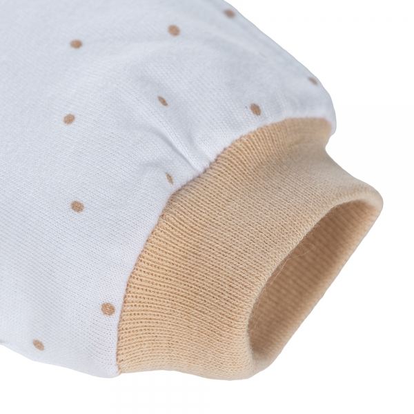 Cặp bao tay sơ sinh bo Animo HN522052 (NB,Beige) (Giao mẫu ngẫu nhiên)