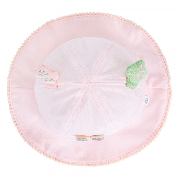 Nón em bé gái vành tròn Animo A2312_MN001 (44cm,Hồng)
