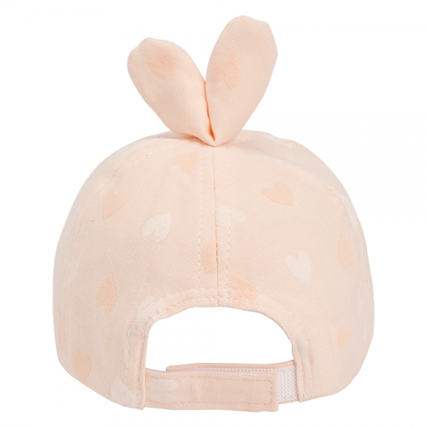 Nón lưỡi trai khăn voan bé gái Animo A2312_MN010 (44cm,Hồng)