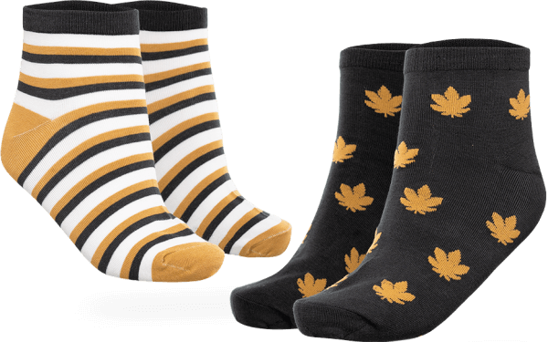 Set 2 đôi vớ cho mẹ cổ trung sợi tre Animo XVV223046 (Free size,Nhiều màu)