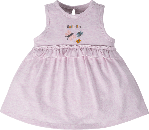 Bodysuit bé gái Hoa và Bướm Animo VD1223057 (0-12M,Hồng tím)