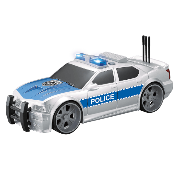 Xe cảnh sát trưởng chạy trớn có cốp đóng mở kèm âm thanh và đèn RFD341556 C401 (Xanh)