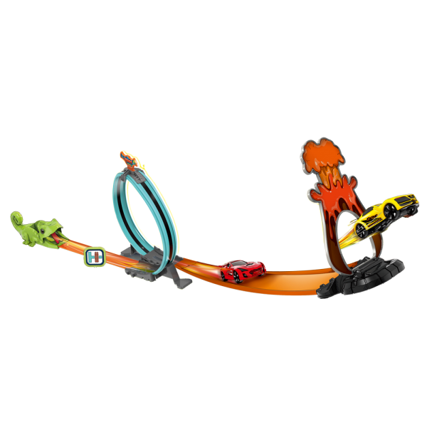 Bộ đường ray 4 nhà đua xe tài năng siêu tốc HW23180956 C402