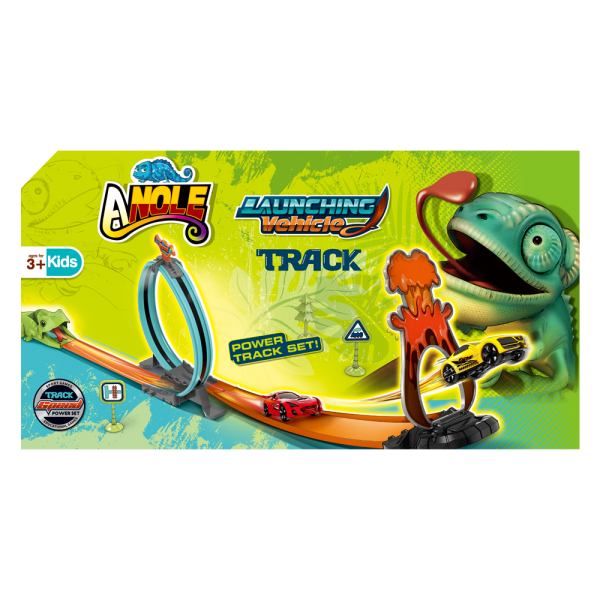 Bộ đường ray 4 nhà đua xe tài năng siêu tốc HW23180956 C402