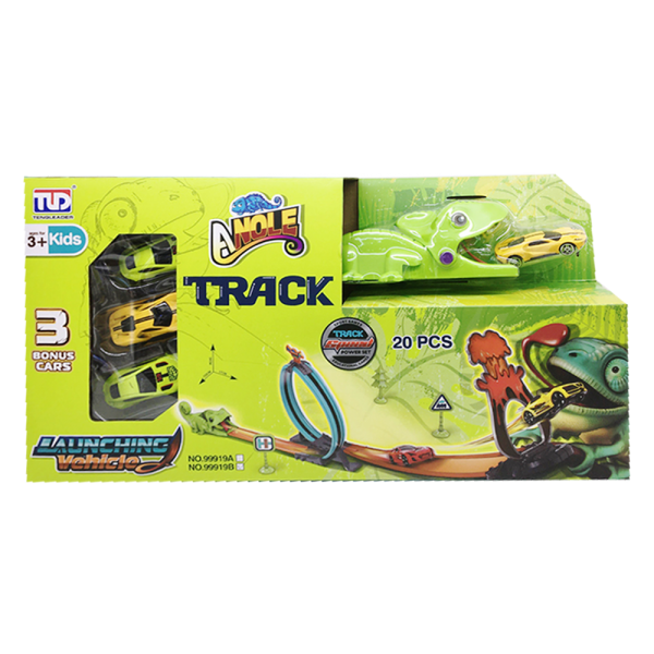 Bộ đường ray 4 nhà đua xe tài năng siêu tốc HW23180956 C402