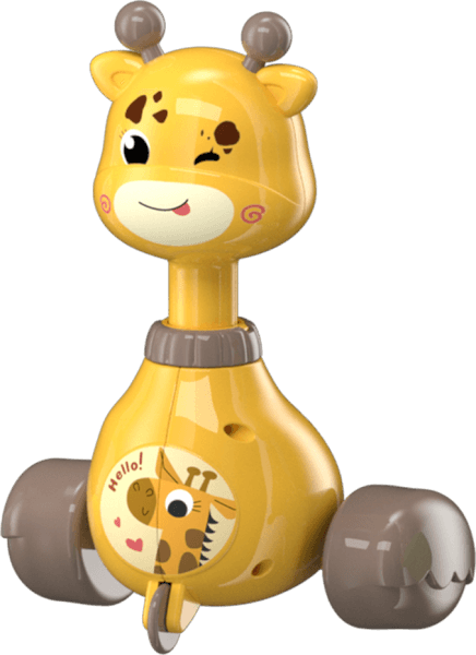 Đồ chơi thú nhấn cót chạy trớn hoạt hình ngộ nghĩnh HW23206337 C402 (Màu ngẫu nhiên)