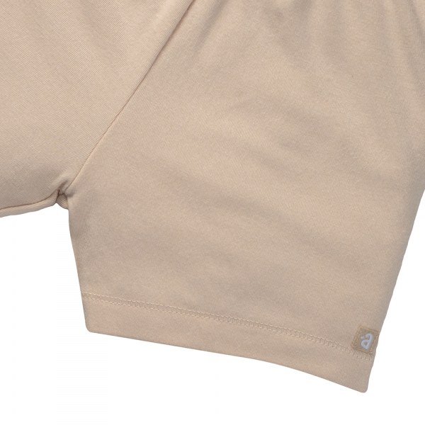 Set 2 Bộ kháng khuẩn Modal ngắn Cầu vồng Animo VD1023001 (0-24M,Beige)