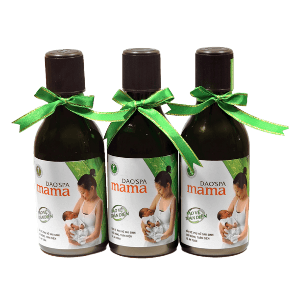 Dung dịch tắm cho sản phụ Dao'spa Mama (hộp 3 lọ x 250ml)