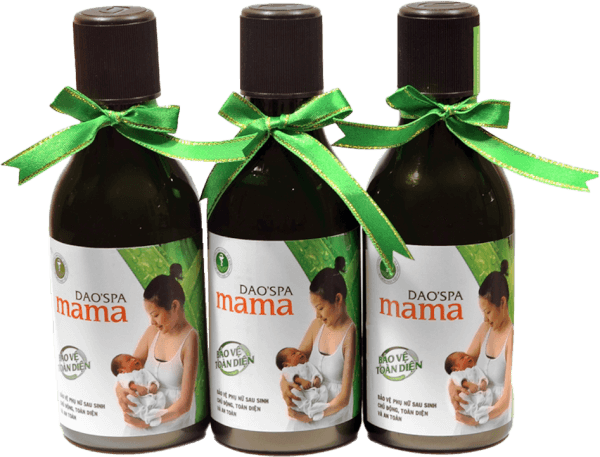 Dung dịch tắm cho sản phụ Dao'spa Mama (hộp 3 lọ x 250ml)