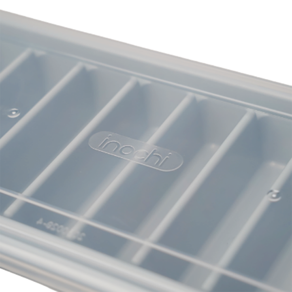 Khay đá thanh Kari 10 viên (INC, có nắp)