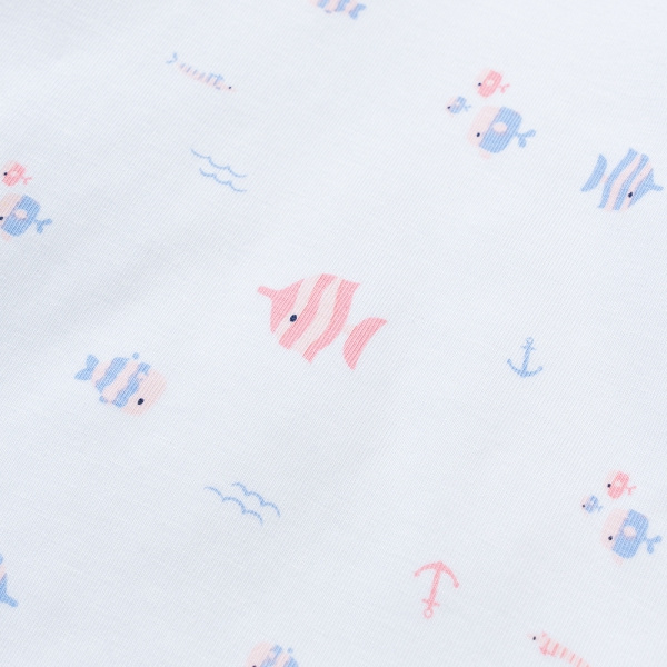 Set 2 Bộ kháng khuẩn Modal dài Tiên cá Animo VD1023006 (0-24M,Hồng)