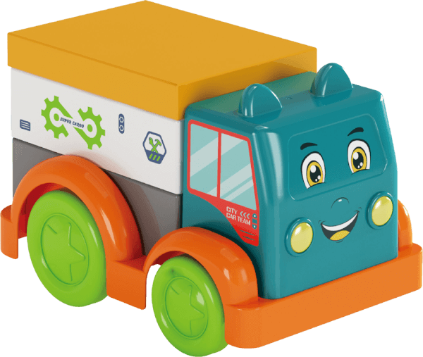 Đồ chơi khối xếp hình xe có âm thanh sinh động CY586594 C402