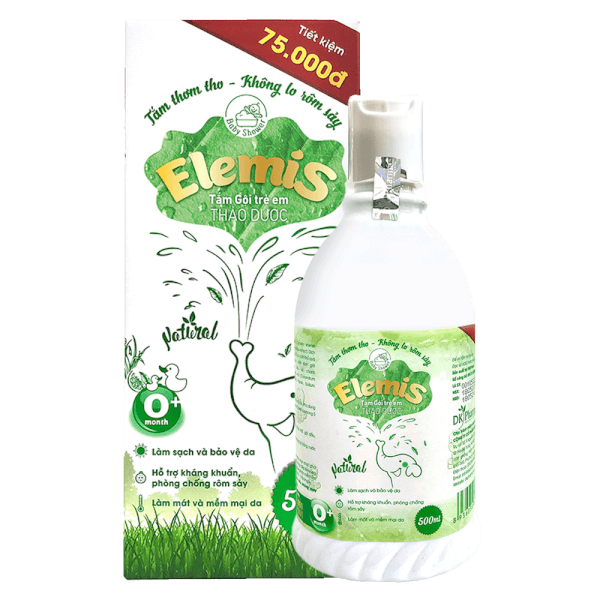 Tắm gội thảo dược Elemis 500ml