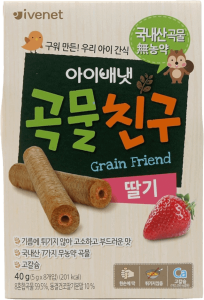 Thực phẩm bổ sung BÁNH XỐP IVENET VỊ DÂU