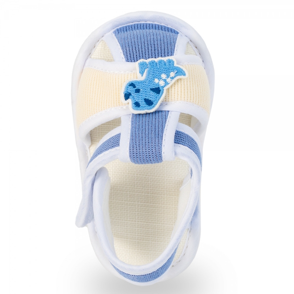 Giày tập đi bé trai Animo A2404_MN039 (12-14,Xanh)