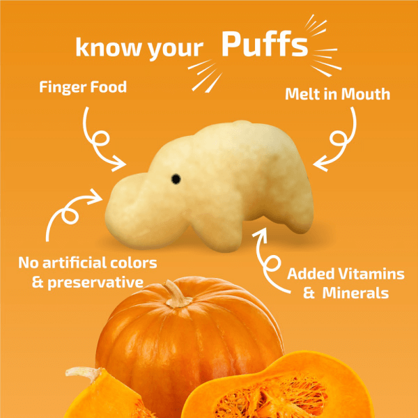 Bánh ăn dặm Grinny vị bí ngô (60g)