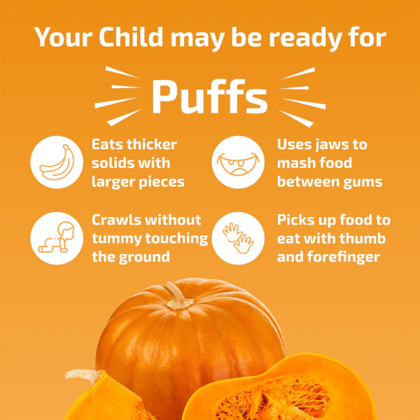 Bánh ăn dặm Grinny vị bí ngô (60g)