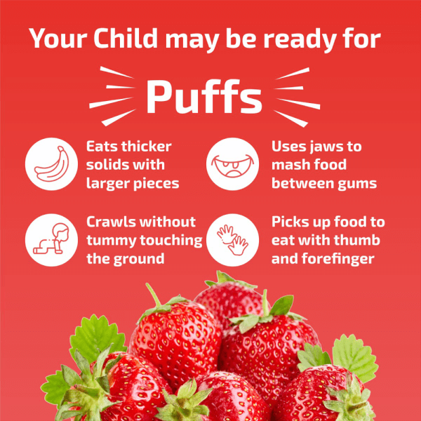 Bánh ăn dặm Grinny vị dâu