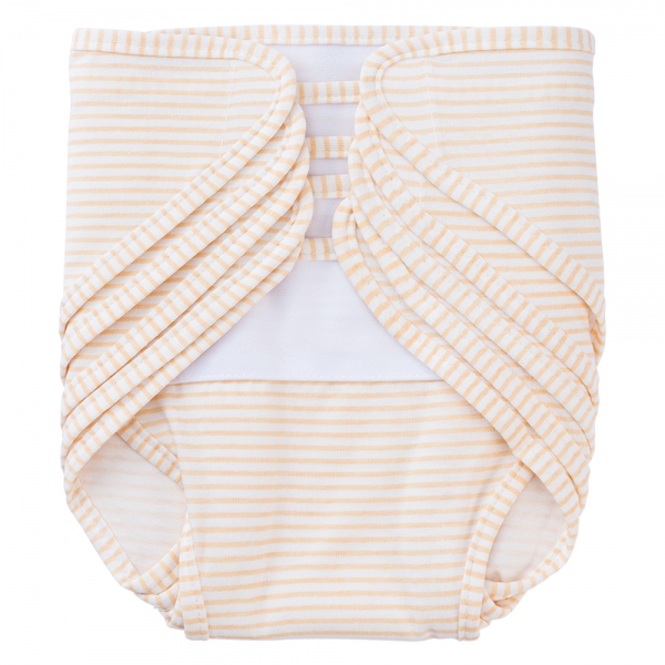 Set 5 tã vải sơ sinh Animo BA1022079 (NB,Vàng sọc)