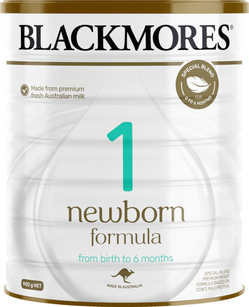 Sữa Blackmores Newborn Formula số 1 900g (0-6 tháng tuổi)