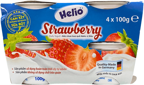 Sữa chua hoa quả Helio vị Dâu