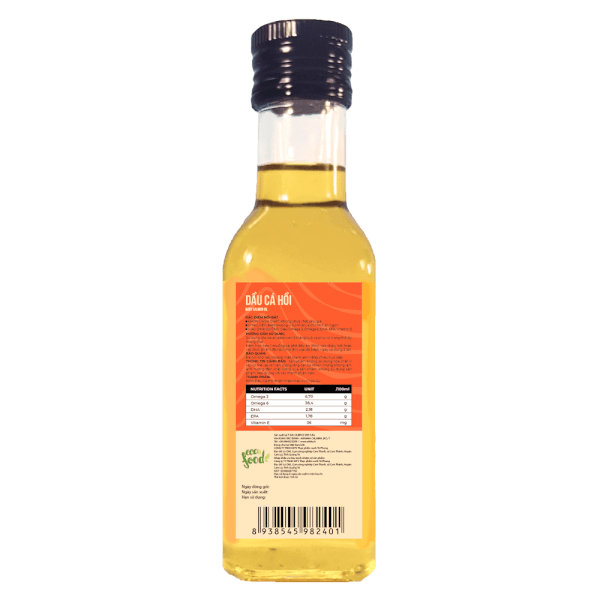 Dầu cá hồi nguyên chất Ecofood 150ml