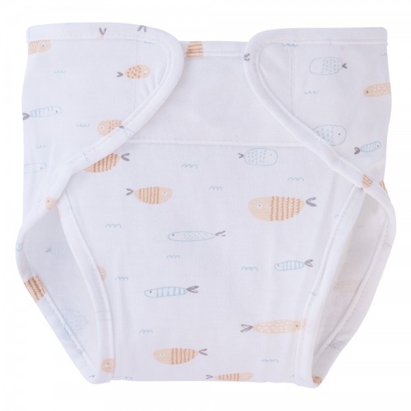 Set 5 tã vải sơ sinh Animo BA0624021 (NB,Nhiều màu, Giao mẫu ngẫu nhiên)