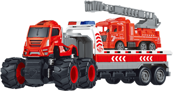 Xe địa hình cứu hộ xe cứu hỏa chạy trớn RFD533401 C404 (Đỏ)