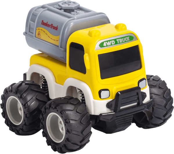 Xe bồn mini địa hình chạy trớn RFD561931 C404 (Vàng)