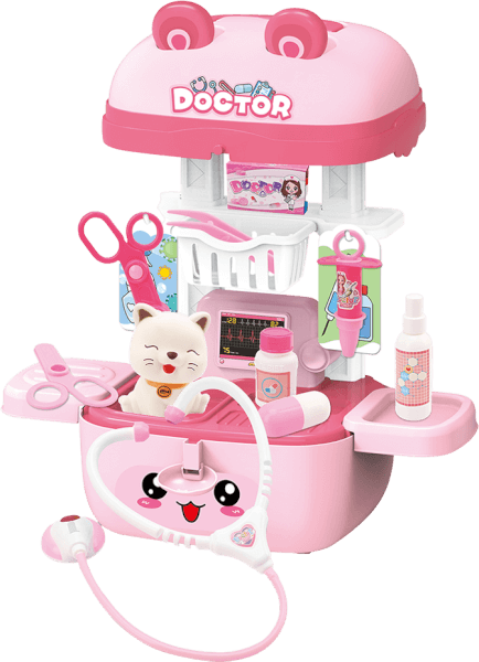 Hộp nhập vai bác sĩ hình thỏ RFD569054 C404 (Hồng)