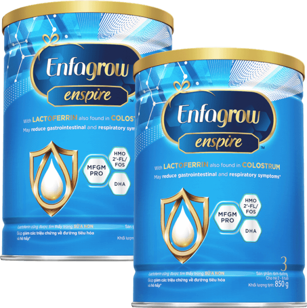 Combo 2 Sữa Enfagrow Enspire 3 850g (2-6 tuổi)