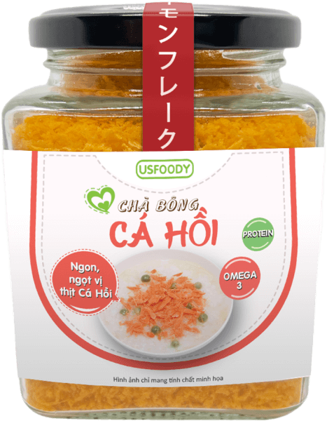 Chà bông cá hồi 75g