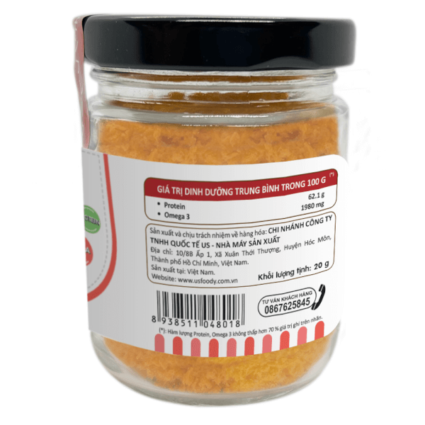 Chà bông cá hồi 20g