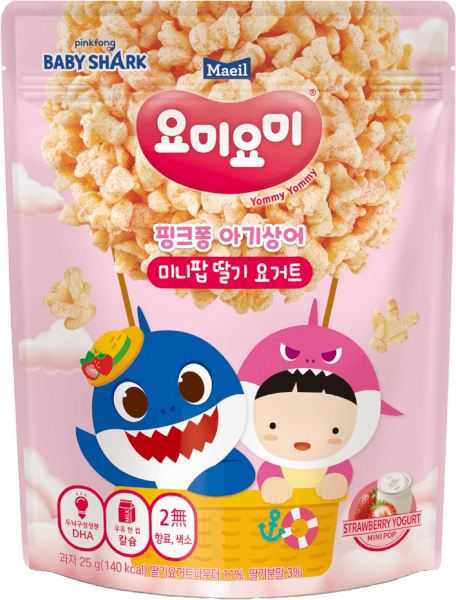 Thực Phẩm Bổ Sung Bánh Bỏng Bổ Sung Dha Yommy Maeil Vị Sữa Chua Dâu Tây