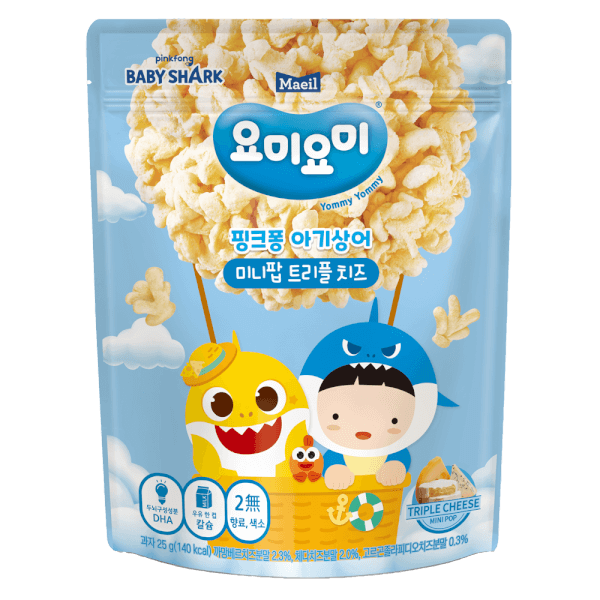 Thực Phẩm Bổ Sung Bánh Bỏng Bổ Sung Dha Yommy Maeil Ba Loại Phô Mai