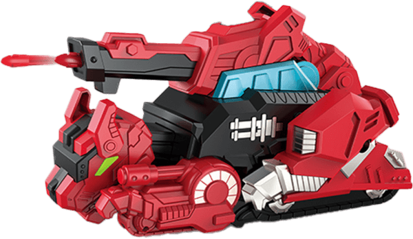 Xe mô hình khủng long bạo chúa biến hình siêu ngầu chạy trớn RFD536046 C404 (Đỏ)