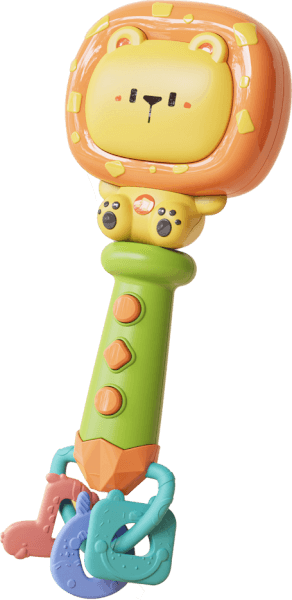Xúc xắc sư tử ngộ nghĩnh có nhạc đèn Animo LH16880751 C404 (Xanh lá)