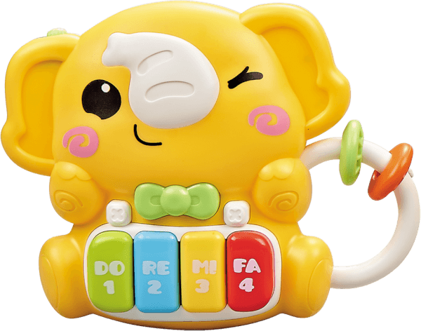 Chú voi con phát nhạc đèn HW23172270 C404 (Vàng)