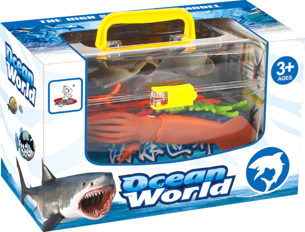 Hộp thế giới sinh vật biển 11pcs CY184475 C404