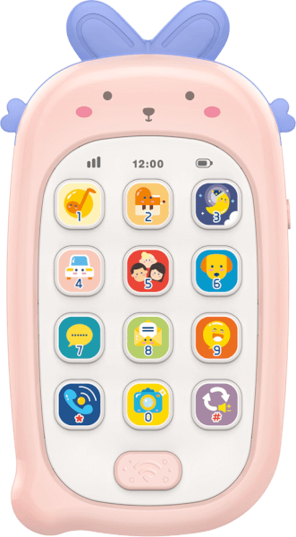 Điện thoại thỏ con ngộ nghĩnh nhạc đèn CY583306 C404 (Hồng)