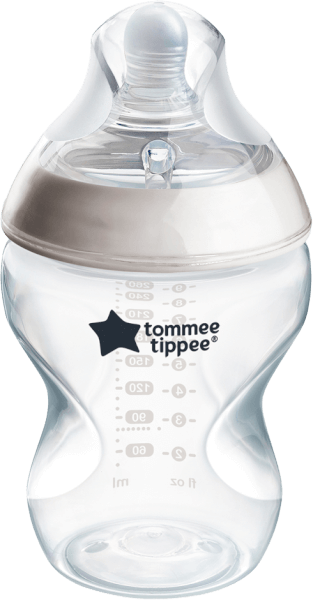 Bình sữa PP ty siêu mềm tự nhiên Tommee Tippee Natural Start 260ml, núm ty đi kèm 3-6 tháng