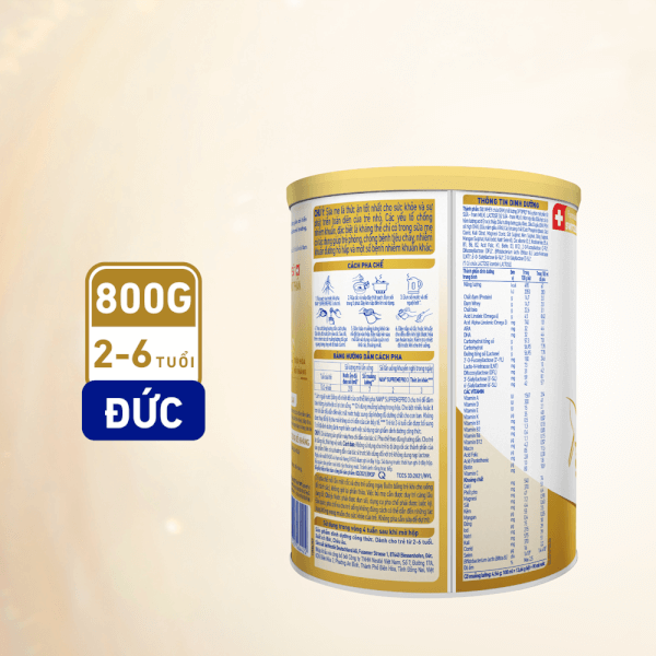 Combo 6 Sữa NAN SUPREME PRO số 3 800g (2-6 tuổi)