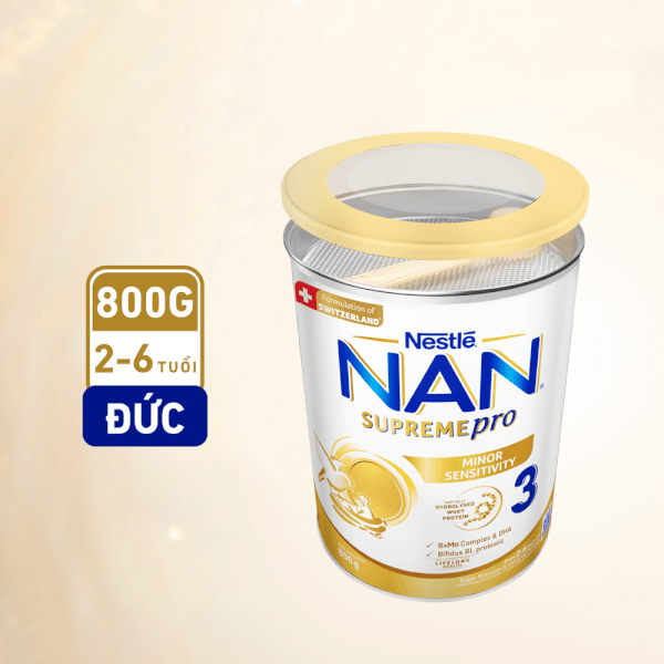 Combo 6 Sữa NAN SUPREME PRO số 3 800g (2-6 tuổi)