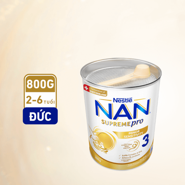 Combo 6 Sữa NAN SUPREME PRO số 3 800g (2-6 tuổi)