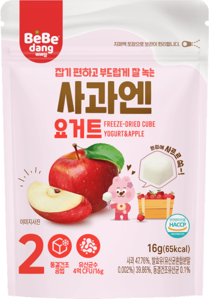 Sữa Chua Sấy Bebedang Vị Táo