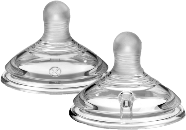 Núm ty silicon siêu mềm tự nhiên cho bé Tommee Tippee Natural Start  Variflow từ sơ sinh (vỉ đôi)